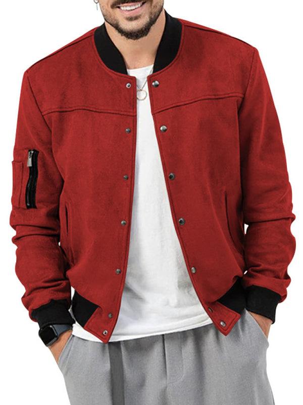 Stylish Men's Long Sleeve Cardigan Jacket for Effortless Casual Chic