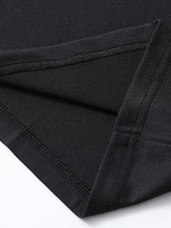 Sophisticated Comfort: Men's Button-Up Henley Long Sleeve Tee - MENLL