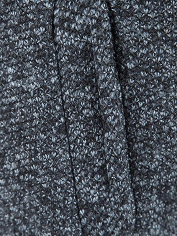 Cozy Casual Knitted Hooded Zipper Jacket for Men - Perfect for Autumn Adventures - MENLL