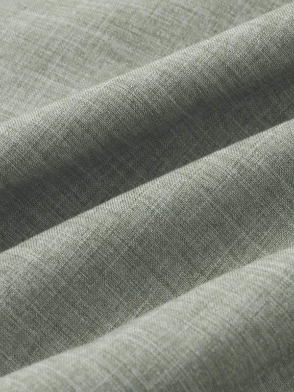 Effortlessly Stylish Men's Short-Sleeved Cotton-Linen Shirt for Spring & Summer
