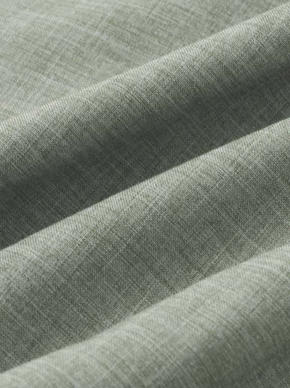Effortlessly Stylish Men's Short-Sleeved Cotton-Linen Shirt for Spring & Summer