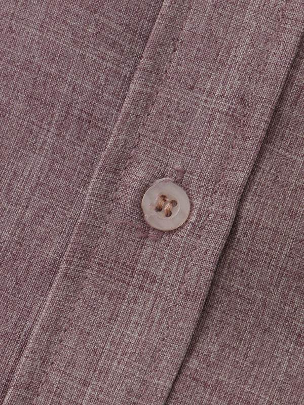 Effortlessly Stylish Men's Short-Sleeved Cotton-Linen Shirt for Spring & Summer
