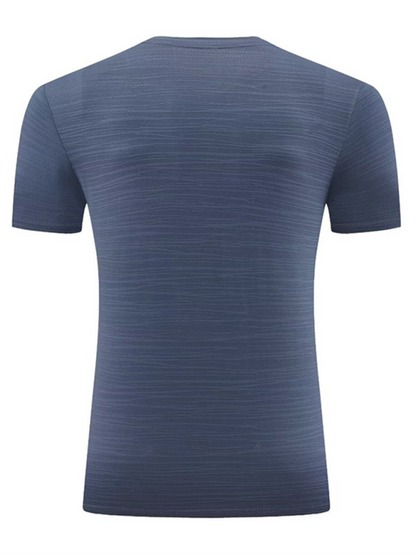 Men's Ultra-Light Ice Silk Quick-Dry Sports Tee - Perfect for Spring & Summer Activities!