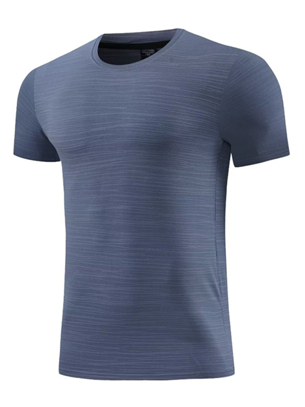 Men's Ultra-Light Ice Silk Quick-Dry Sports Tee - Perfect for Spring & Summer Activities! - MENLL