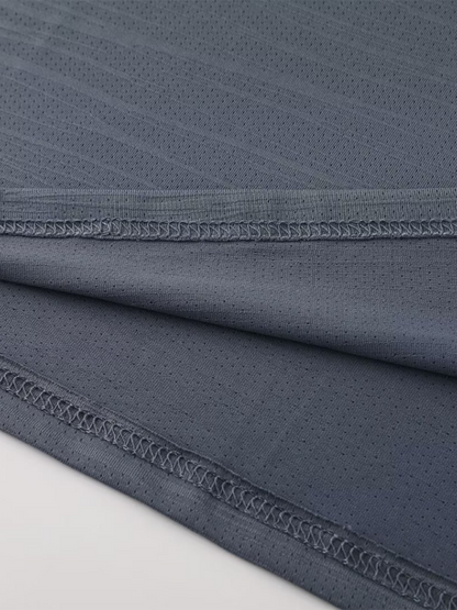 Men's Ultra-Light Ice Silk Quick-Dry Sports Tee - Perfect for Spring & Summer Activities!