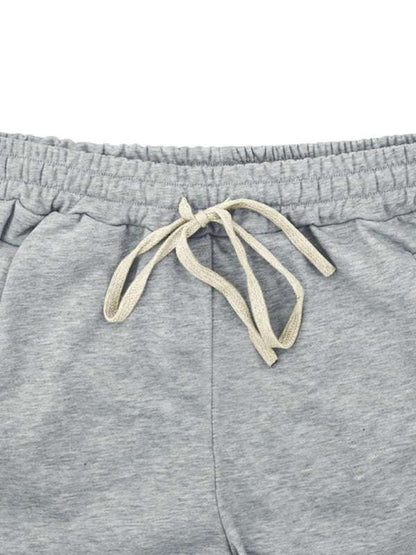 Trendy Men's Hip-Hop Casual Wide-Leg Trousers with Multi-Line Design and Button Detail - MENLL