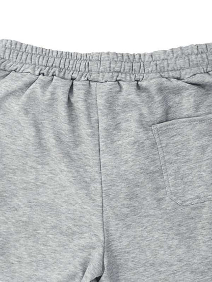 Trendy Men's Hip-Hop Casual Wide-Leg Trousers with Multi-Line Design and Button Detail - MENLL