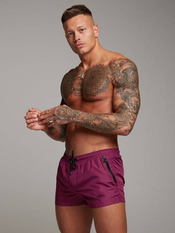 Men's Performance Leisure Shorts - Ultimate Comfort Fitness Running Pants - MENLL