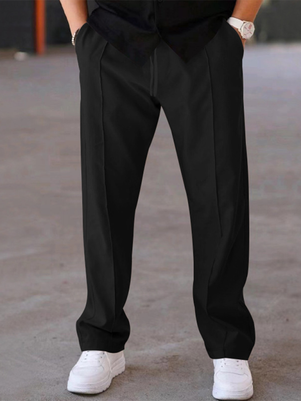 Versatile Men's Relaxed Fit Sports Trousers for Ultimate Comfort - MENLL