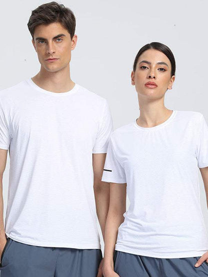 Ultimate Breathable Fitness Tees for Men and Women - Loose, Quick-Dry Performance T-Shirts - MENLL