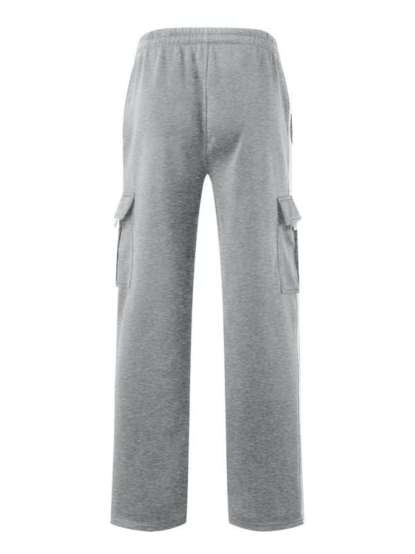 Cozy Velvet Multi-Pocket Overalls for Men - Stylish and Versatile Autumn/Winter Essential - MENLL