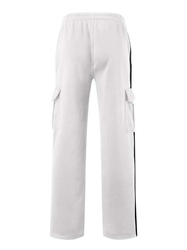 Cozy Velvet Multi-Pocket Overalls for Men - Stylish and Versatile Autumn/Winter Essential - MENLL