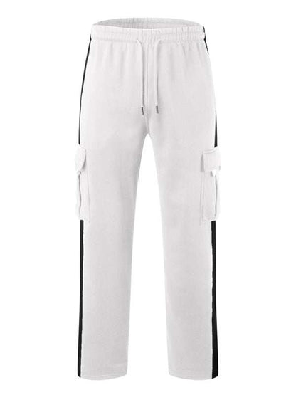 Cozy Velvet Multi-Pocket Overalls for Men - Stylish and Versatile Autumn/Winter Essential - MENLL