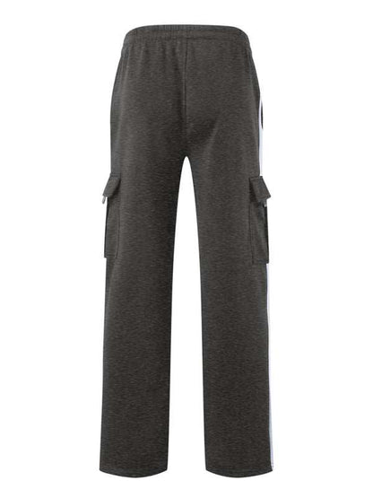 Cozy Velvet Multi-Pocket Overalls for Men - Stylish and Versatile Autumn/Winter Essential - MENLL