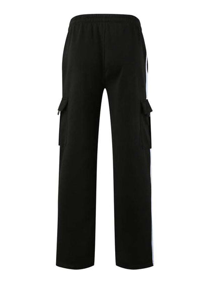 Cozy Velvet Multi-Pocket Overalls for Men - Stylish and Versatile Autumn/Winter Essential - MENLL