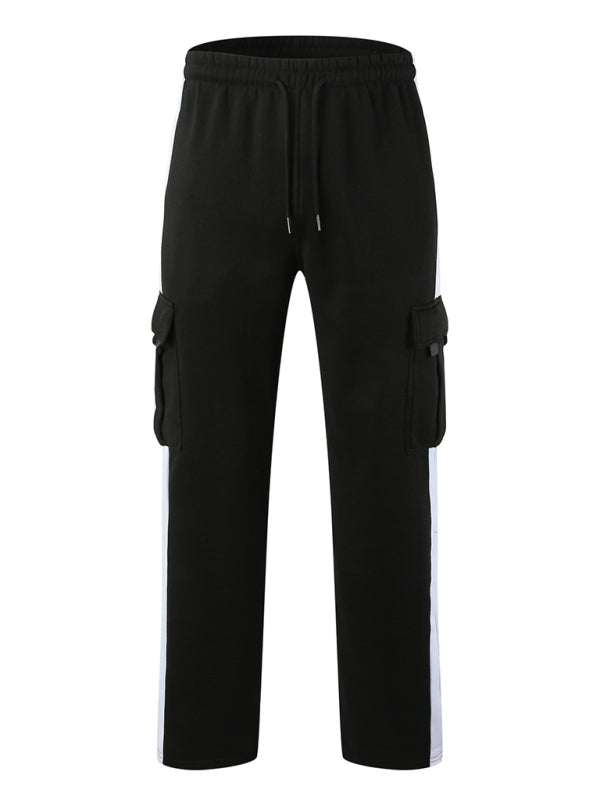 Cozy Velvet Multi-Pocket Overalls for Men - Stylish and Versatile Autumn/Winter Essential - MENLL