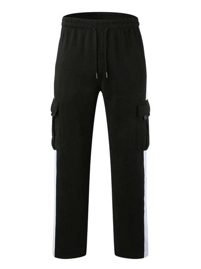 Cozy Velvet Multi-Pocket Overalls for Men - Stylish and Versatile Autumn/Winter Essential - MENLL