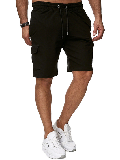 Ultimate Men's Multi-Pocket Active Shorts - Comfortable Fitness Overalls for Spring-Summer Adventures - MENLL