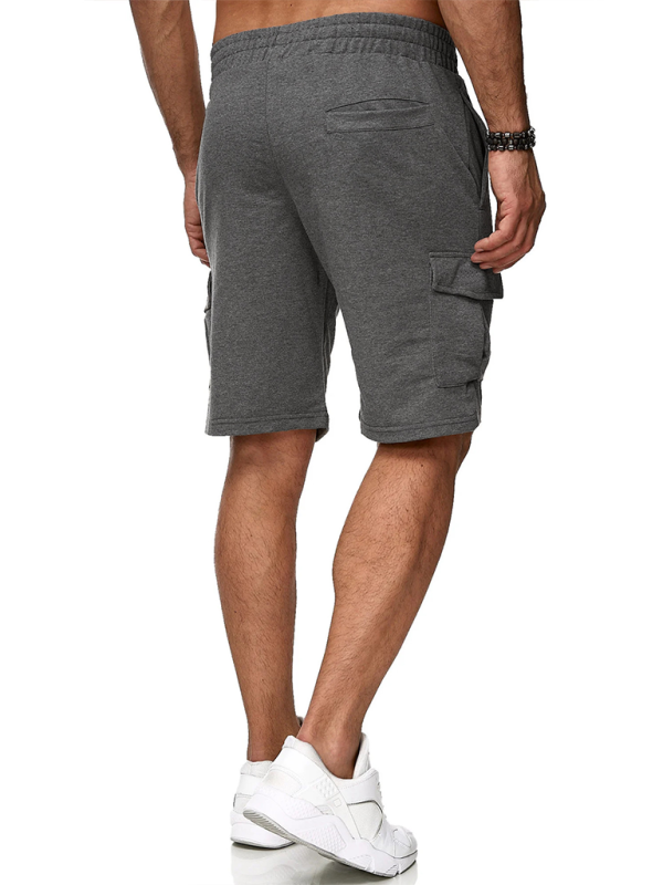 Ultimate Men's Multi-Pocket Active Shorts - Comfortable Fitness Overalls for Spring-Summer Adventures - MENLL