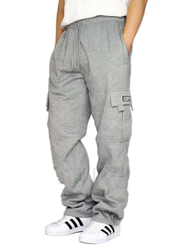 Versatile Multi-Pocket Men's Cargo Trousers - Comfort Meets Style for Every Adventure - MENLL