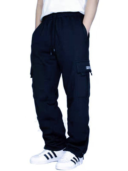 Versatile Multi-Pocket Men's Cargo Trousers - Comfort Meets Style for Every Adventure - MENLL