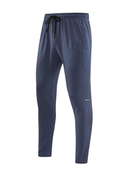 Men's Ultimate Quick-Dry Stretchy Fitness Trousers for Outdoor Adventure and Casual Running - MENLL