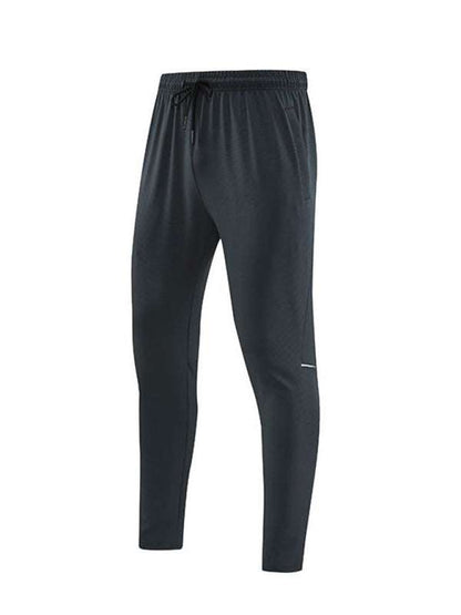 Men's Ultimate Quick-Dry Stretchy Fitness Trousers for Outdoor Adventure and Casual Running - MENLL