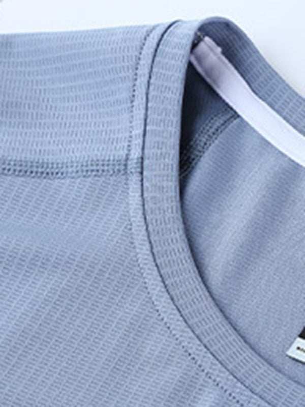 Ultimate Comfort Men's Quick-Dry Sports Tee - Breathable, Loose Fit for Active Days - MENLL