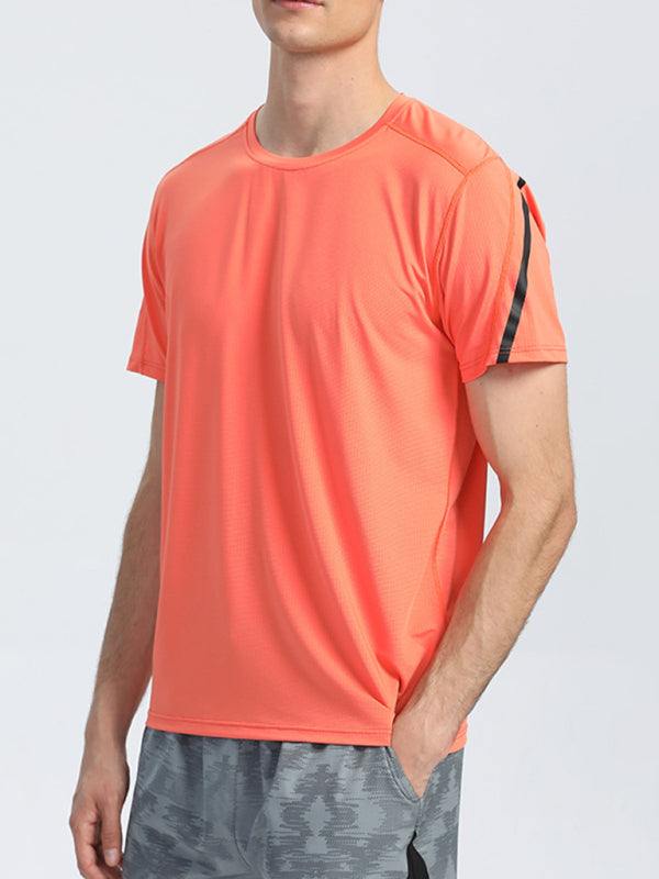 Ultimate Comfort Men's Quick-Dry Sports Tee - Breathable, Loose Fit for Active Days - MENLL