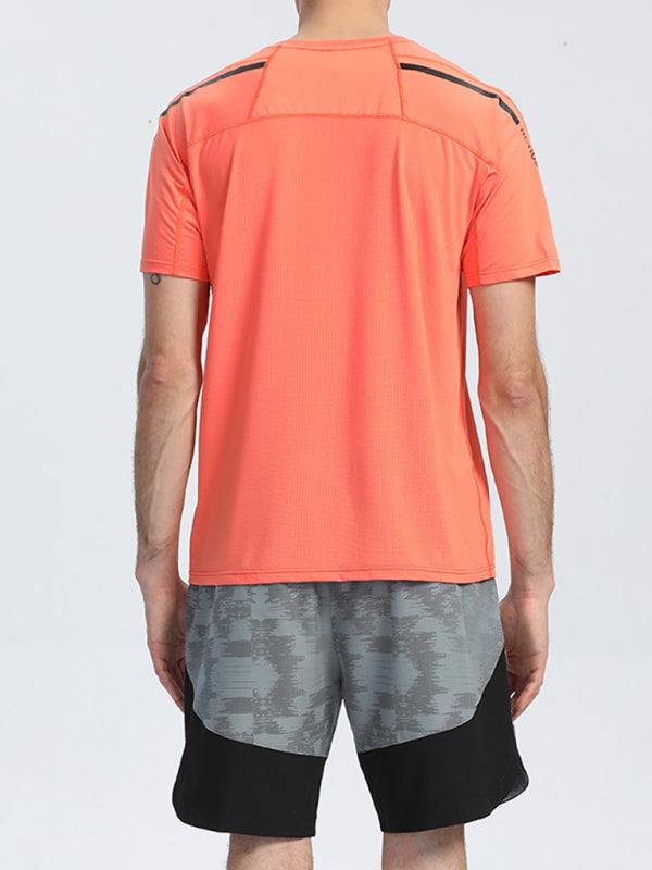 Ultimate Comfort Men's Quick-Dry Sports Tee - Breathable, Loose Fit for Active Days - MENLL