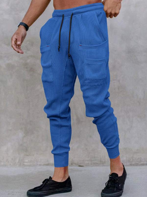 Ultimate Comfort Loose-Legged Multi-Pocket Sports Trousers for Men - MENLL