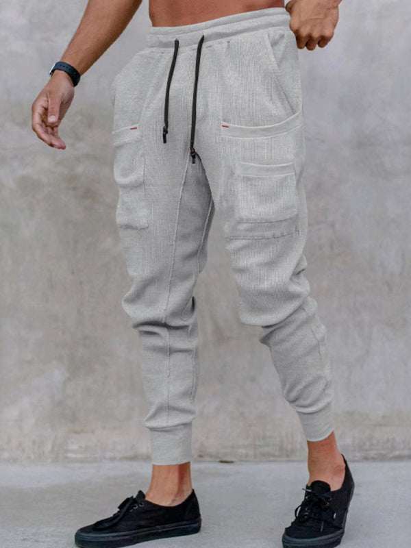 Ultimate Comfort Loose-Legged Multi-Pocket Sports Trousers for Men - MENLL
