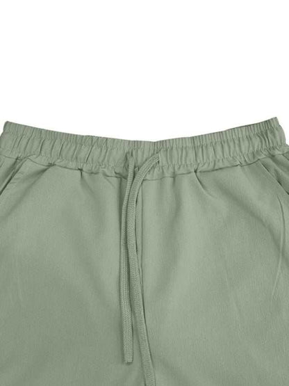 Ultimate Comfort Men's Casual Linen Sports Trousers - Breathable & Loose Fit for Effortless Style - MENLL