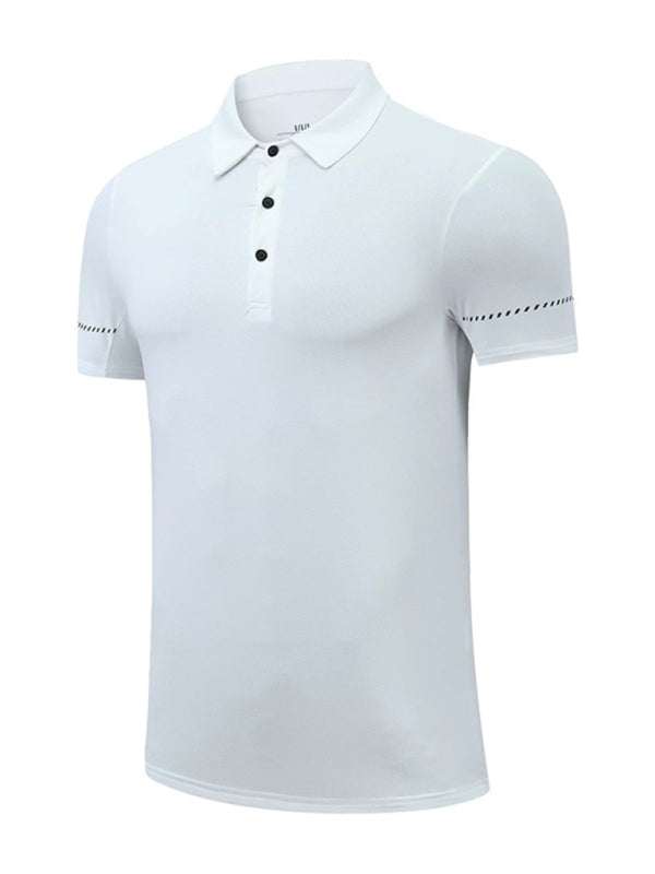 Men's High-Performance Quick Dry Polo - Perfect for Spring & Summer Adventures - MENLL