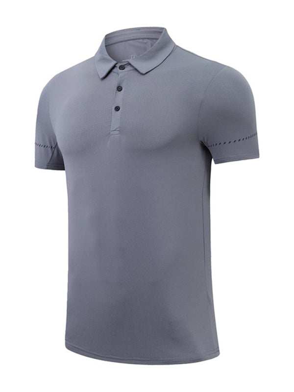 Men's High-Performance Quick Dry Polo - Perfect for Spring & Summer Adventures - MENLL
