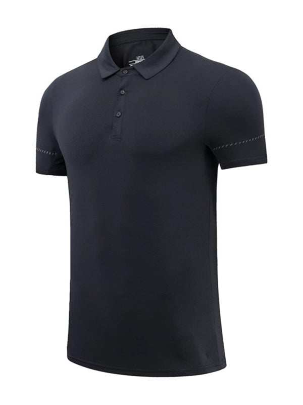 Men's High-Performance Quick Dry Polo - Perfect for Spring & Summer Adventures - MENLL