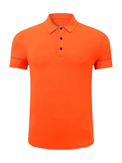 Men's High-Performance Quick Dry Polo - Perfect for Spring & Summer Adventures - MENLL