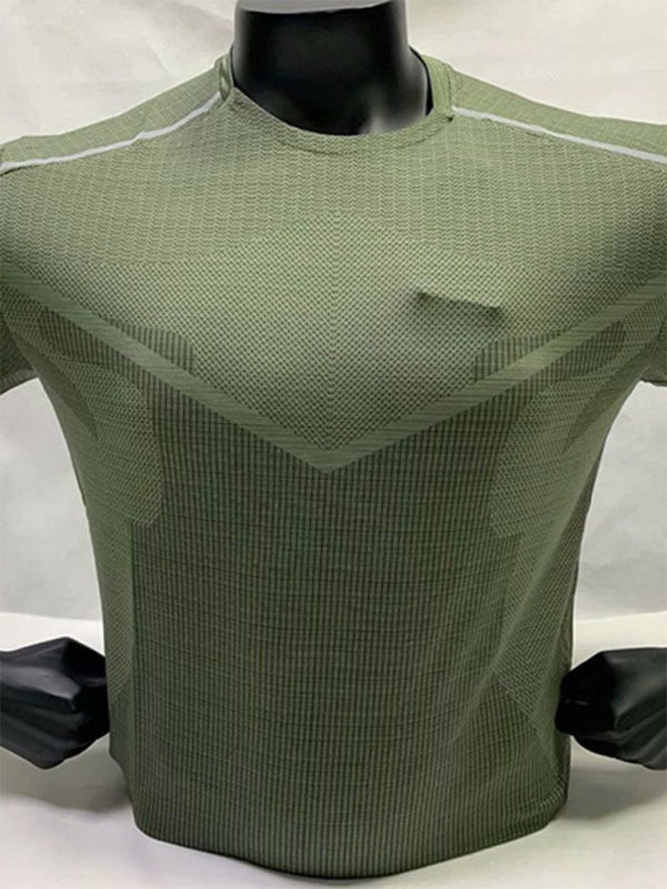 Men's Quick-Dry Short Sleeve Athletic T-Shirt - Ultimate Comfort for Running & Training - MENLL