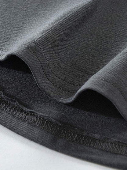 Stylish Men's Solid Color Lace-Up Pullover Hoodie for Year-Round Casual Comfort - MENLL