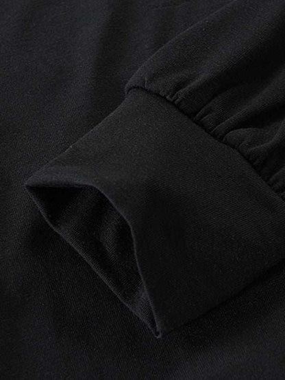 Stylish Men's Solid Color Lace-Up Pullover Hoodie for Year-Round Casual Comfort - MENLL