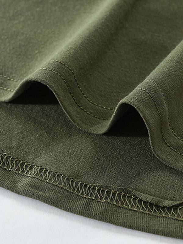 Stylish Men's Solid Color Lace-Up Pullover Hoodie for Year-Round Casual Comfort - MENLL