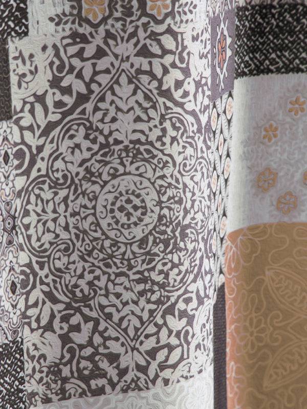 Retro Paisley Paradise: Men's Short Sleeve Vacation Shirt - MENLL