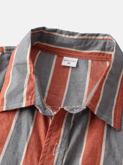 Vibrant Hawaiian Print Men's Casual Beach Shirt for Effortless Summer Style - MENLL
