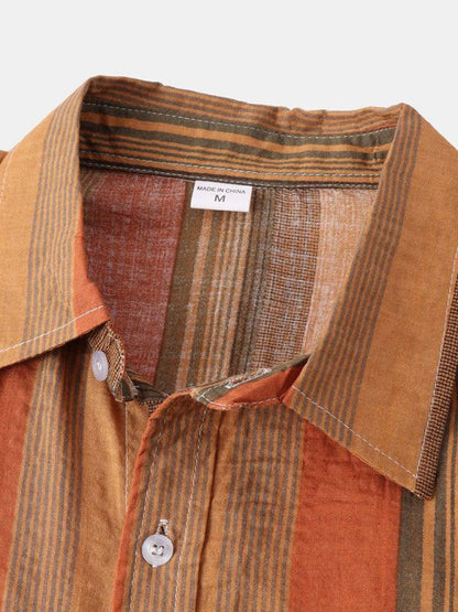 Vibrant Hawaiian Print Men's Casual Beach Shirt for Effortless Summer Style - MENLL