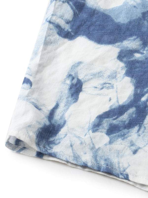 Vibrant Hawaiian Print Men's Casual Beach Shirt for Effortless Summer Style - MENLL