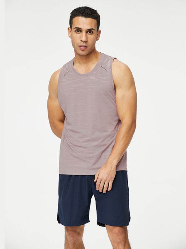 Men's Ultra-Light Quick-Dry Running Vest - Breathable Comfort for Active Lifestyles - MENLL