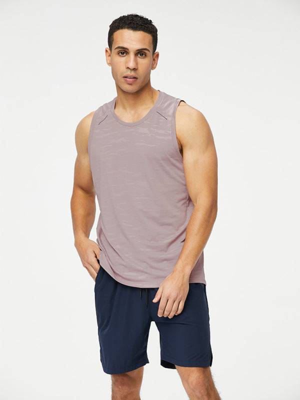 Men's Ultra-Light Quick-Dry Running Vest - Breathable Comfort for Active Lifestyles - MENLL