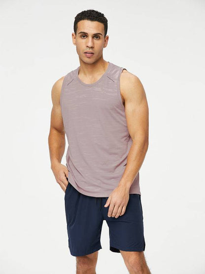Men's Ultra-Light Quick-Dry Running Vest - Breathable Comfort for Active Lifestyles - MENLL