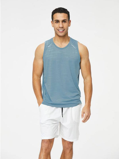 Men's Ultra-Light Quick-Dry Running Vest - Breathable Comfort for Active Lifestyles - MENLL
