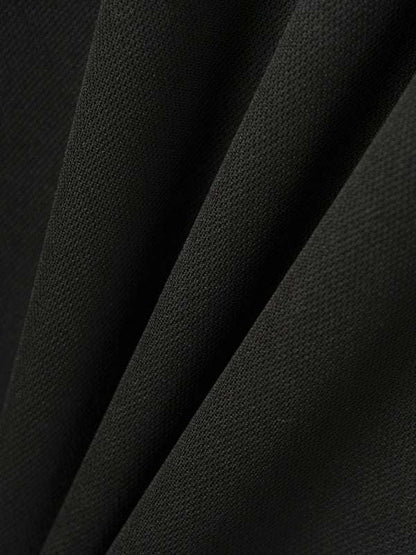 Sophisticated Ribbed Collar Sports Polo Shirt - Stylish Comfort for Every Occasion - MENLL
